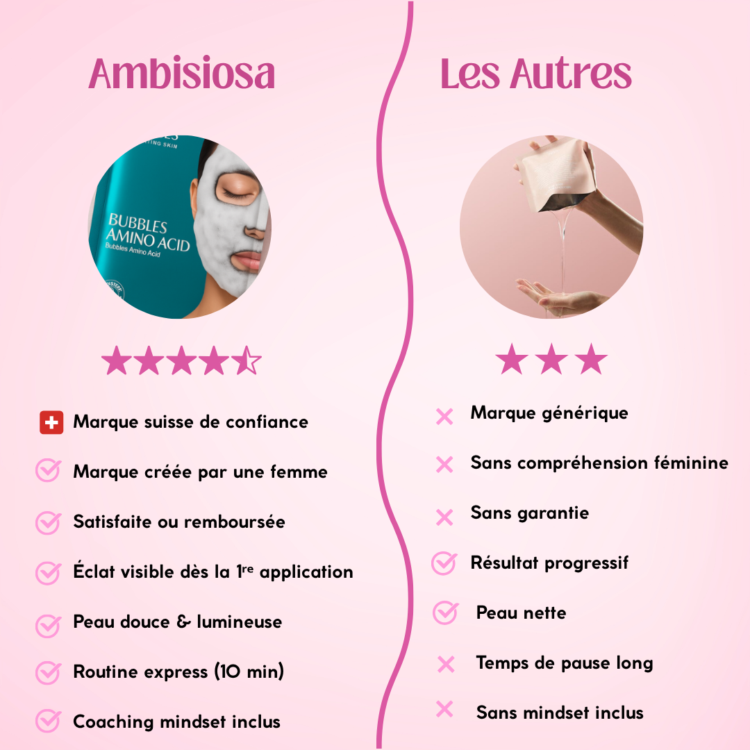 💗 Masque à bulles oxygénant - Éclat immédiat